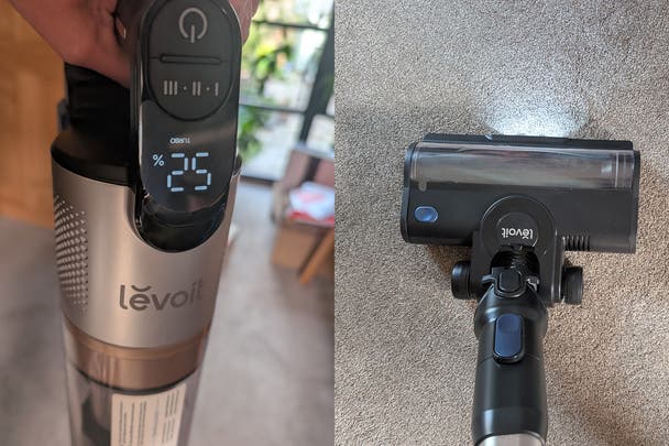 Testing the Levoit LVAC-300 cordless stick vacuum cleaner